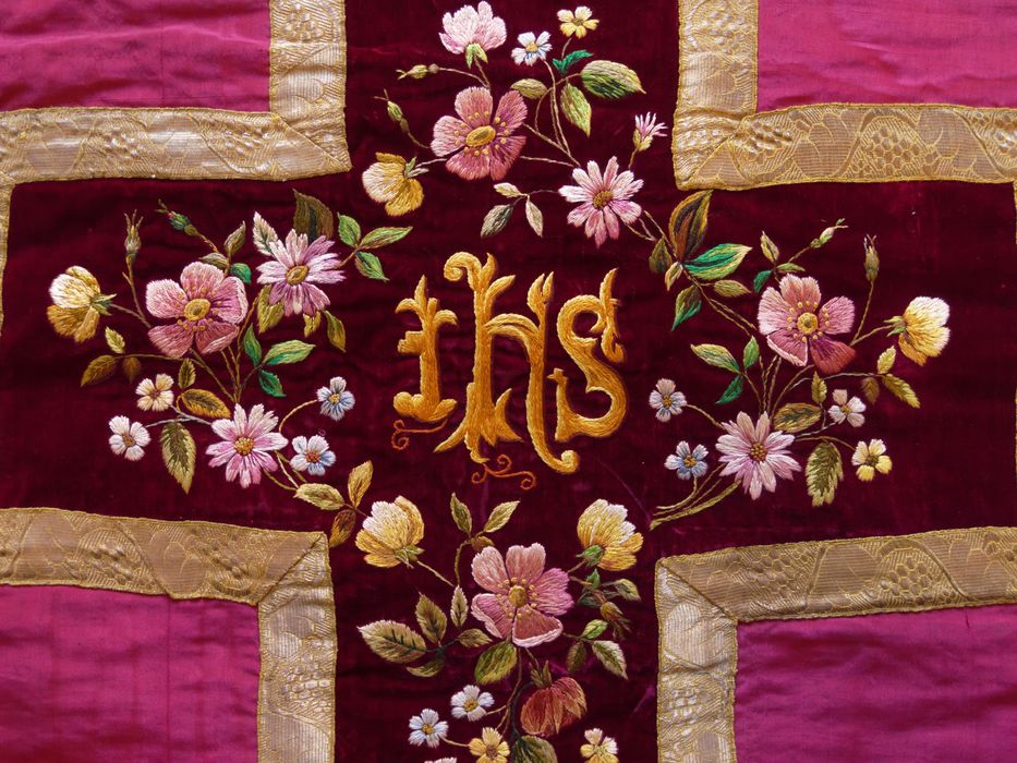 Chasuble : vue de détail