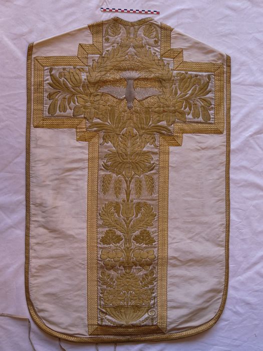 Chasuble : vue du revers