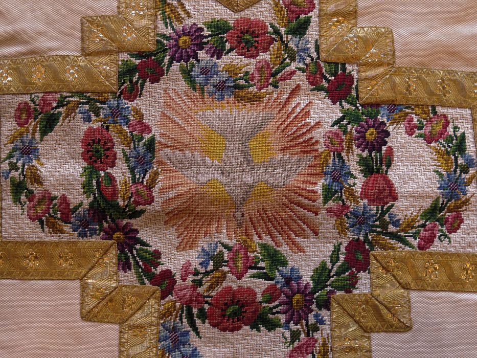 Chasuble : vue de détail