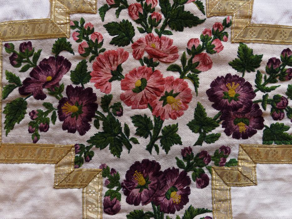 Chasuble : vue de détail
