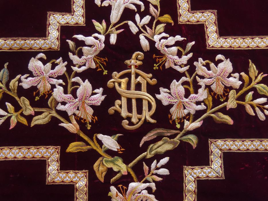 Chasuble : vue de détail