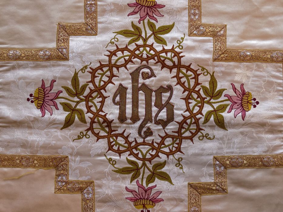Chasuble : vue de détail