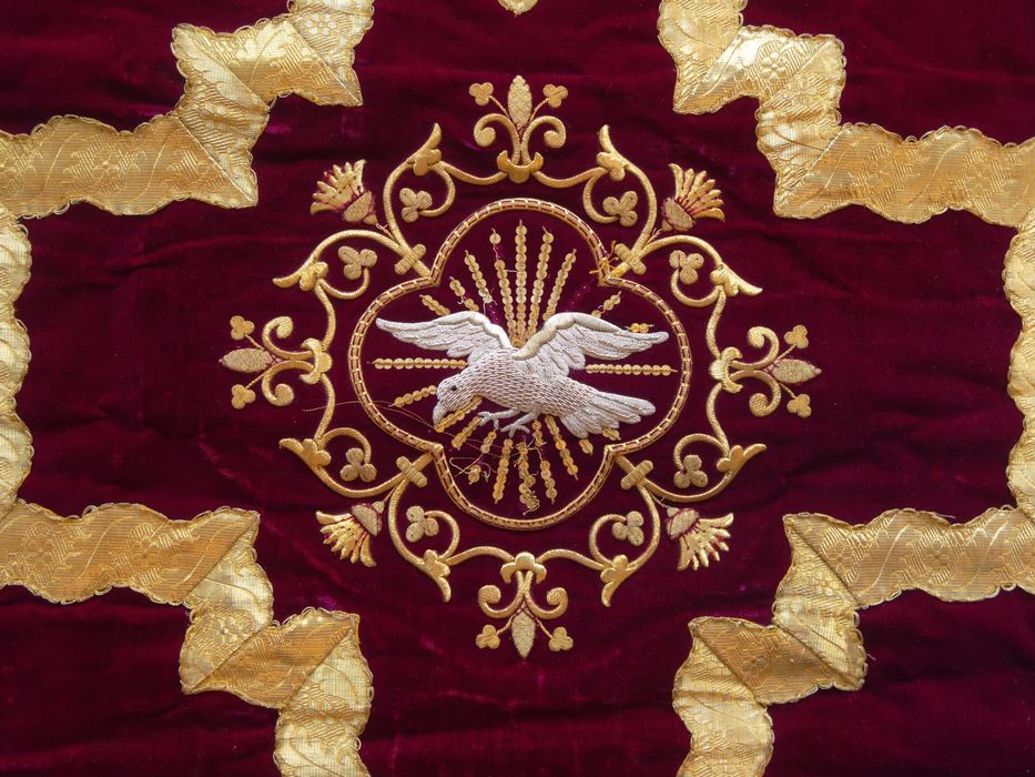 Chasuble : vue de détail