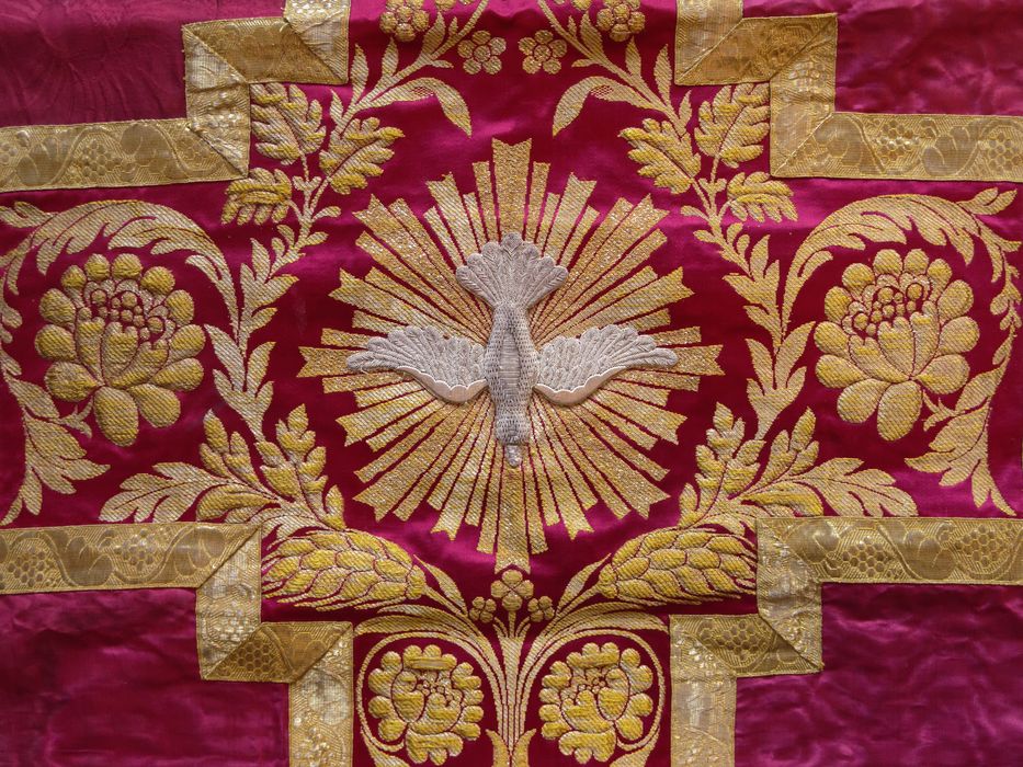 Chasuble : vue de détail