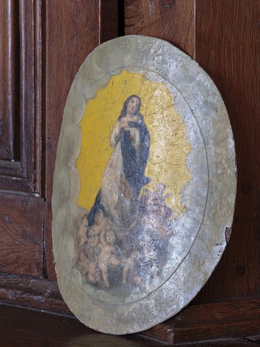 Plaques de procession : vue de détail