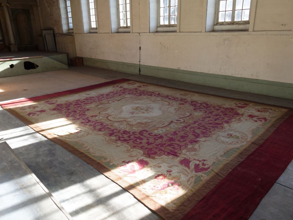 Tapis de sol : vue générale - © conservation régionale des Monuments historiques Bourgogne-Franche-Comté