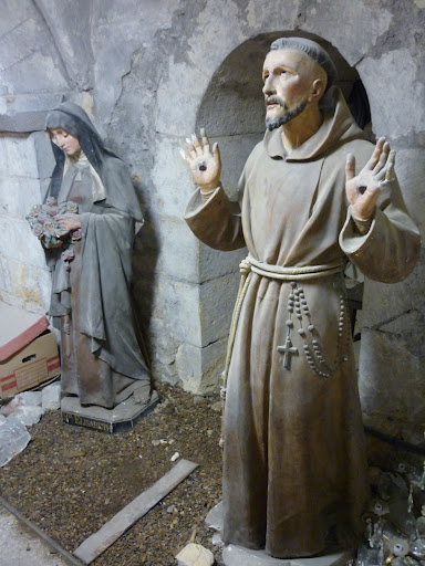Sainte-Elisabeth de Hongrie et Saint François d’Assise - © Ministère de la Culture (France), Direction des Affaires Culturelles de Bourgogne-Franche-Comté – Tous droits réservés