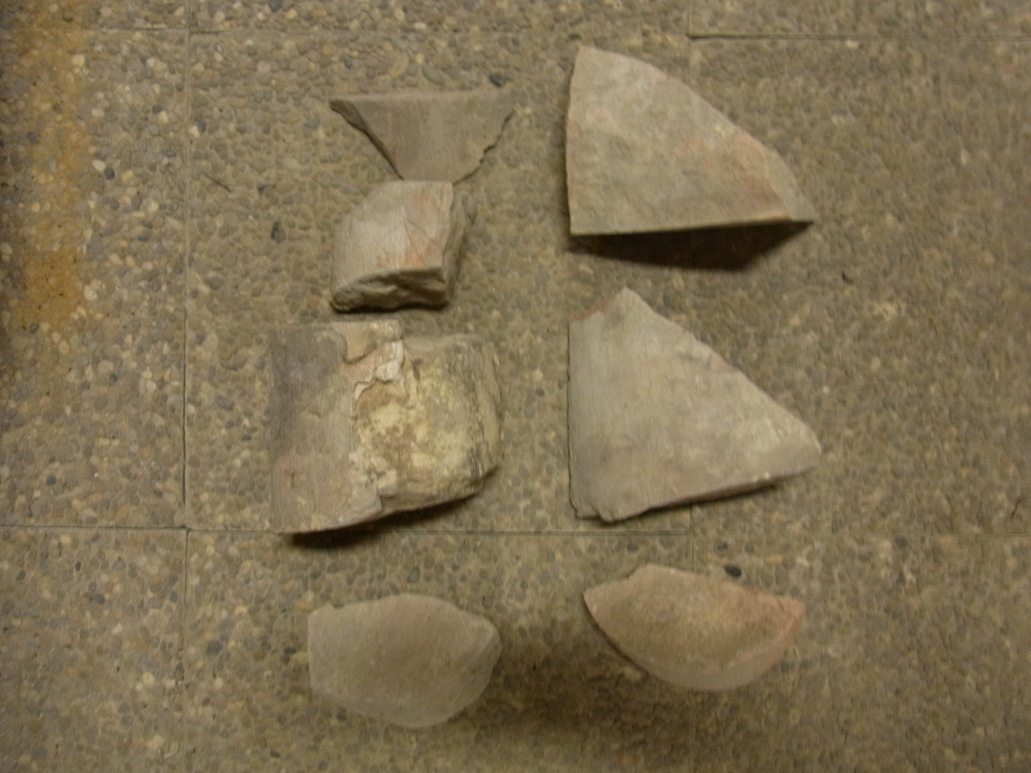 Fragments d'une colonne calcinée (7)