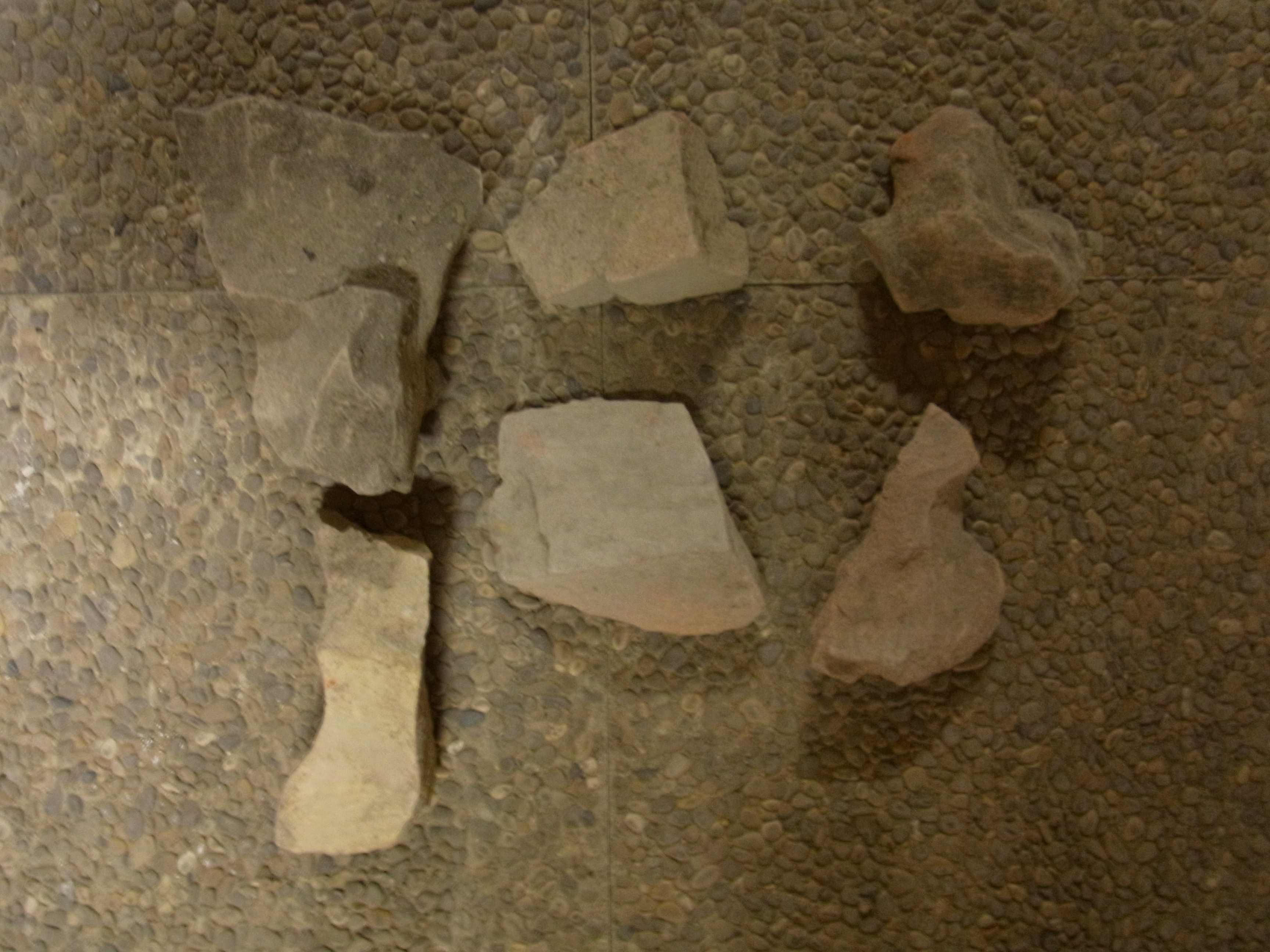 Fragments calcinés (6)