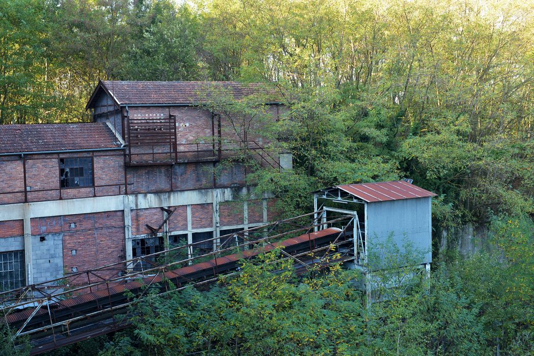 bâtiment abritant la chaudière à l'est du lavoir