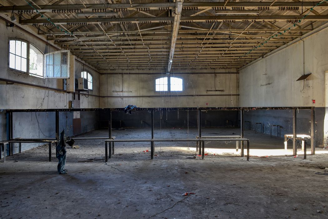 "vestiaires des ouvriers du lavoir dit ""salle des pendus"""