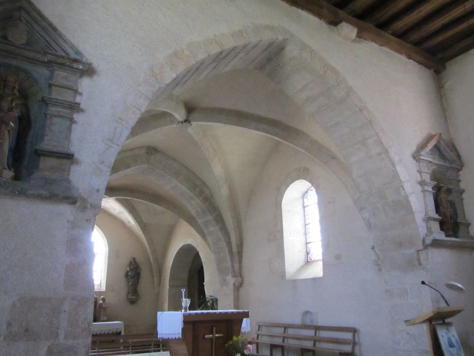 Eglise Sainte-Madeleine : Choeur, vue partielle