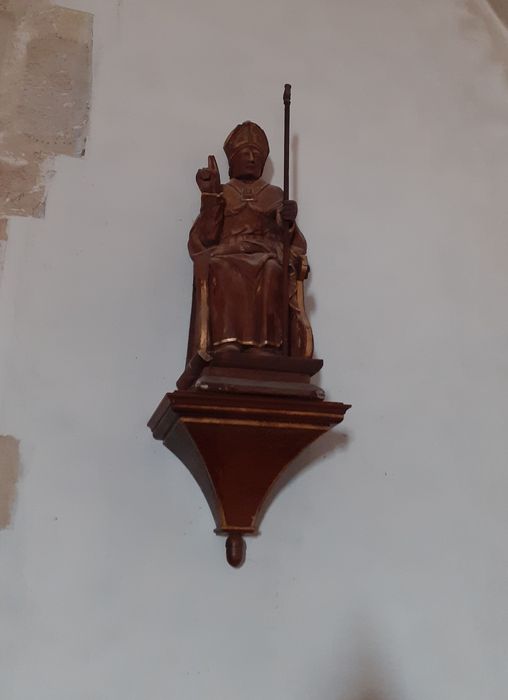 statue : Saint Evêque (saint Germain ?)