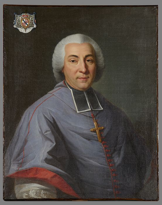 Tableau : Portrait de Mgr de Durfort - © conservation régionale des Monuments historiques Bourgogne-Franche-Comté