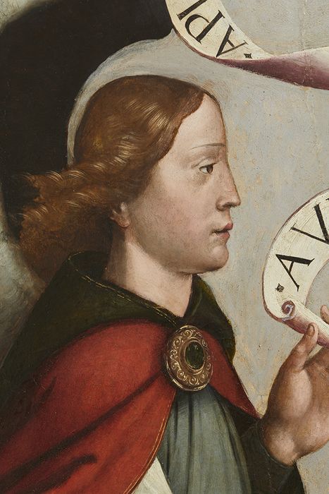 tableau : Annonciation (l’), détail