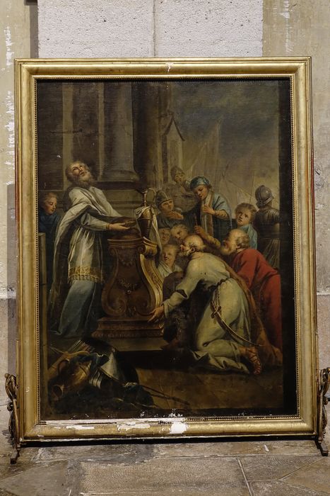 Tableau : Sacrifice de Melchisédech - Vue générale