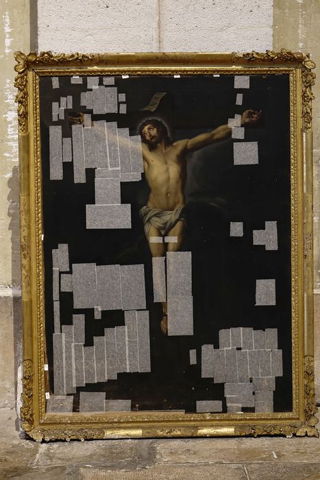 Tableau : Christ en croix - Vue générale
