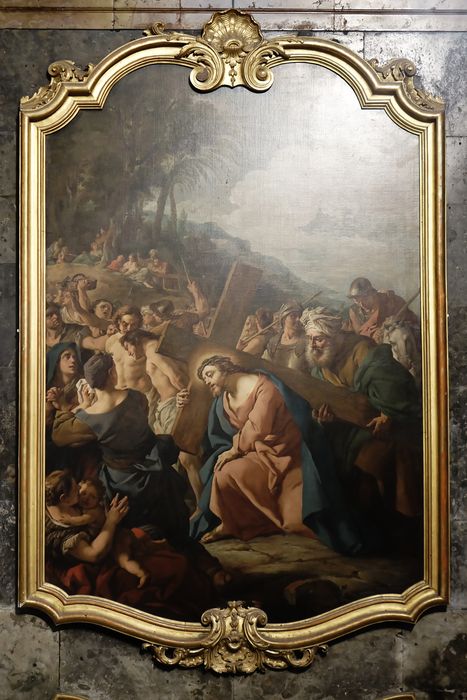 Tableau : Portement de croix - Vue générale