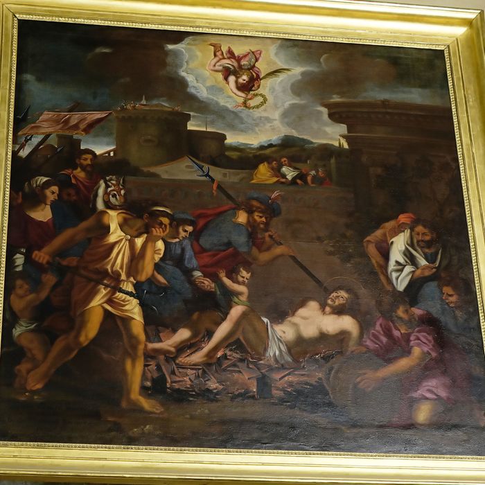 Tableau : Le Martyre de saint Vincent - Vue générale