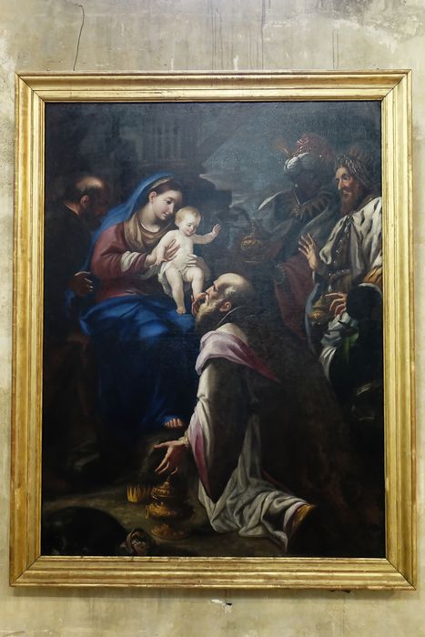Tableau : Adoration des mages - Vue générale