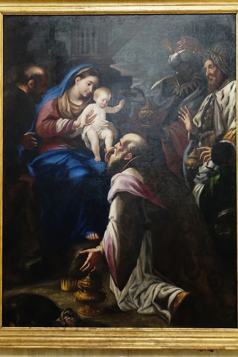Tableau : Adoration des mages - Vue générale