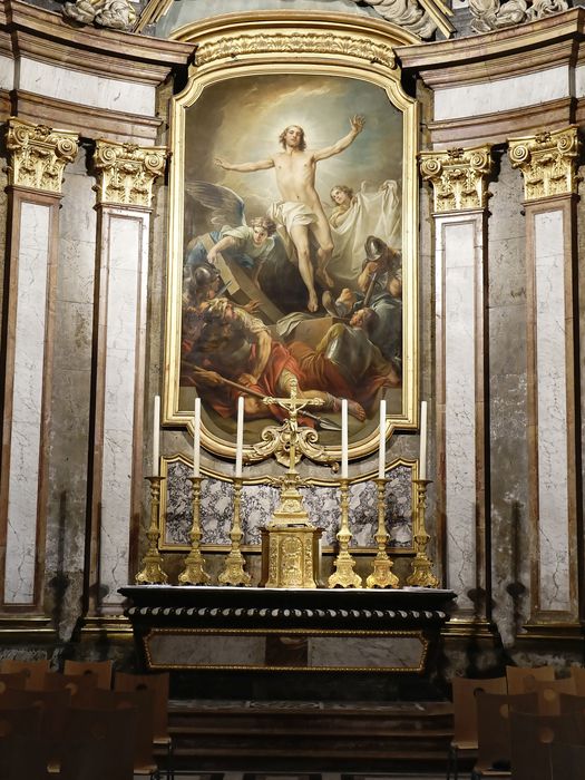 Autel et degré d'autel du Saint-Suaire - Vue générale