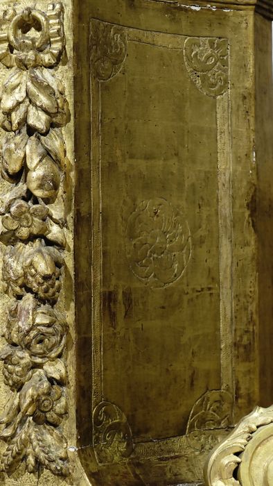 Tabernacle du Saint-Suaire - Vue de détail : côté