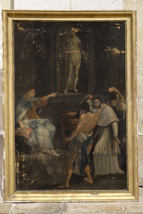 Tableau : Scène de martyre - Vue générale