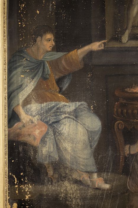 Tableau : Scène de martyre - Vue partielle