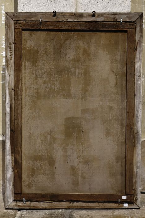 Tableau : Scène de martyre - Vue de revers