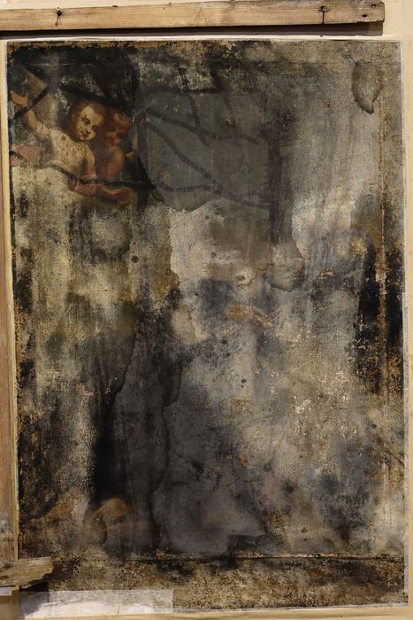 Tableau : Mort de saint François-Xavier - Vue partielle
