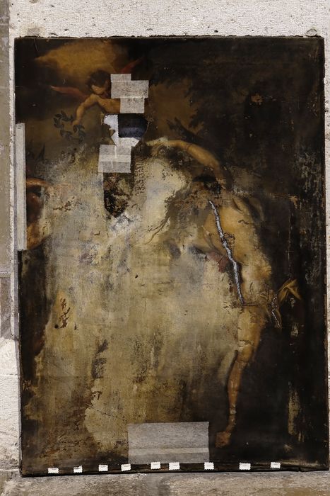 Tableau : Martyre de saint Sébastien - Vue générale