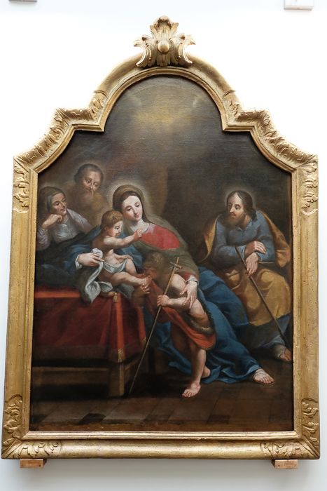 Tableau : La Sainte Famille - Vue générale - © conservation régionale des Monuments historiques Bourgogne-Franche-Comté