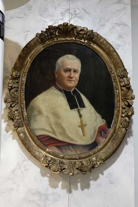 Tableau : Portrait de Mgr Humbrecht - Vue générale - © conservation régionale des Monuments historiques Bourgogne-Franche-Comté