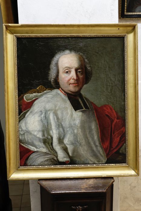 Tableau : Portrait de Mgr Choiseul-Beaupré - Vue générale - © conservation régionale des Monuments historiques Bourgogne-Franche-Comté