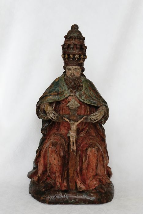 Statuette : Trône de Grâce - Vue générale - © conservation régionale des Monuments historiques Bourgogne-Franche-Comté