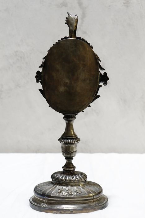 Reliquaire-monstrance de Saint-Point - Vue de revers