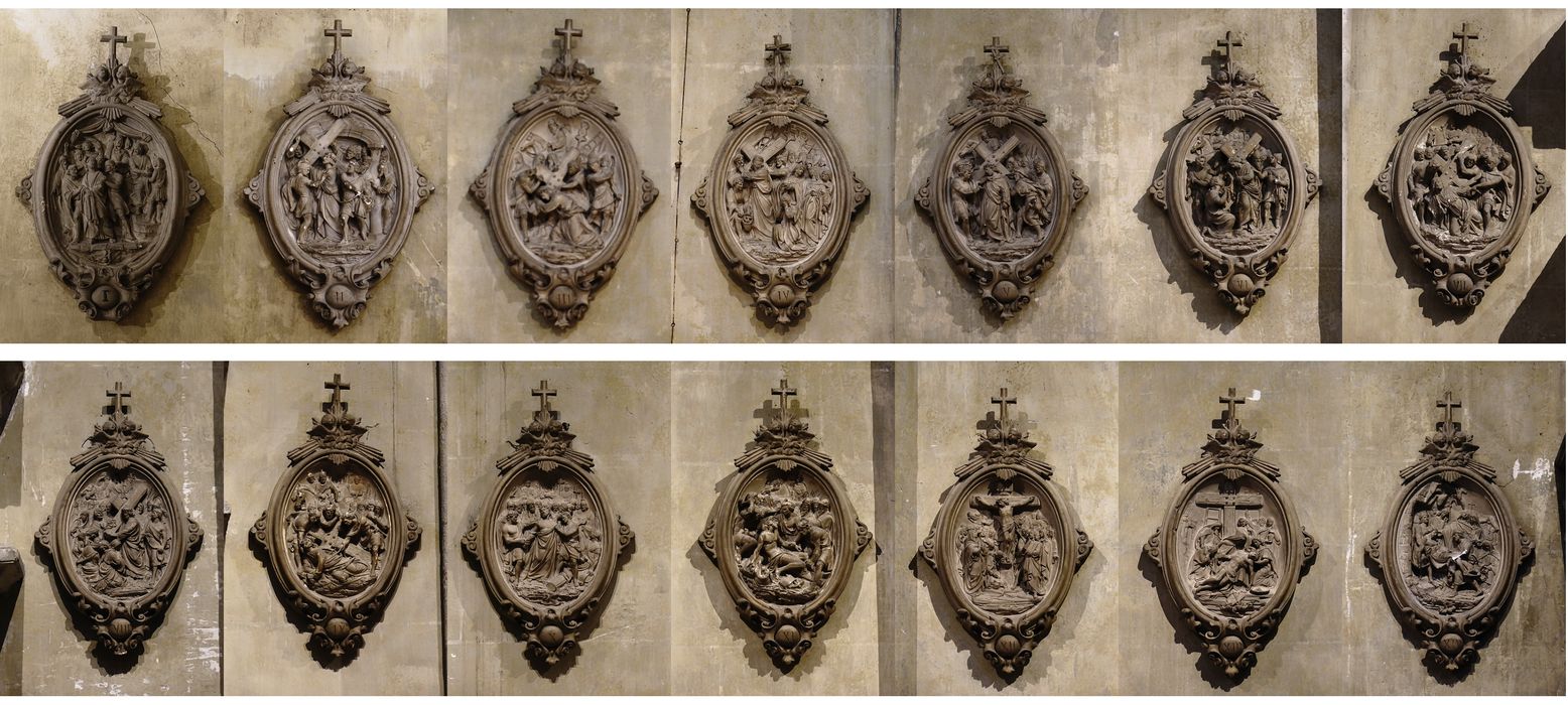 Chemin de croix : ensemble des stations