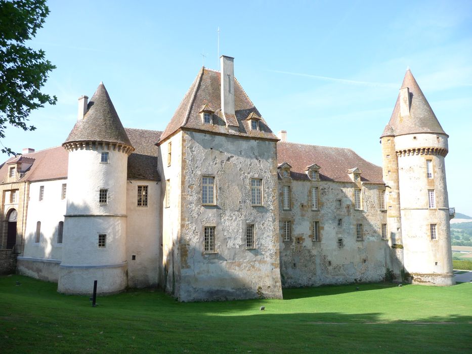 Château : Ensemble nord, vue partielle