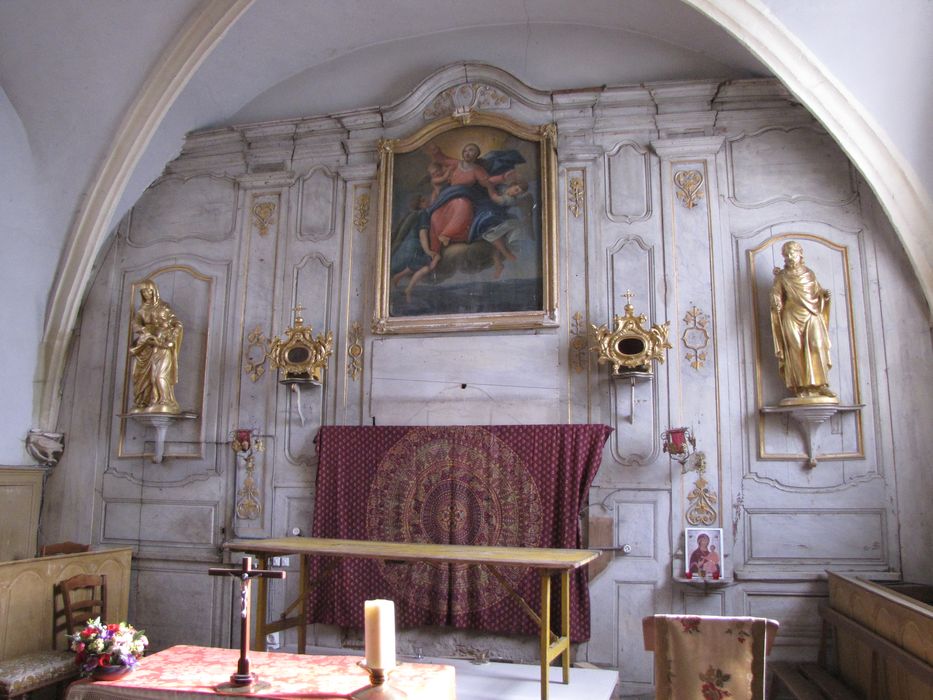 autel, retable (maître-autel)