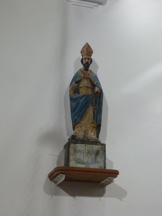 statue : Saint Blaise, vue en situation