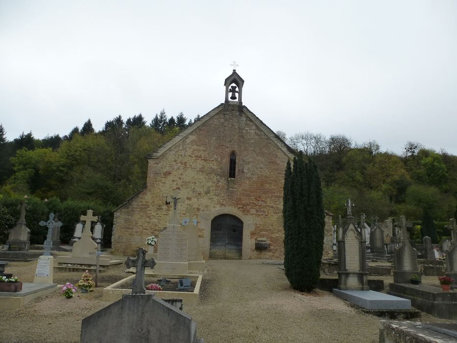 chapelle du cimetière, façade ouest