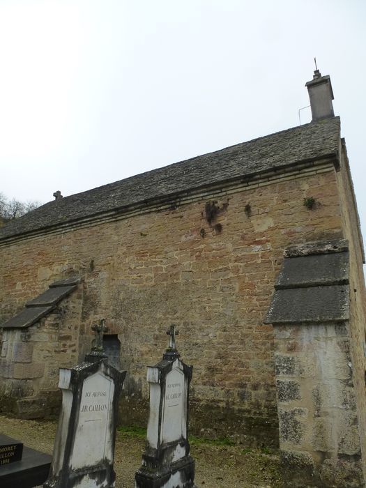 chapelle du cimetière, façade nord