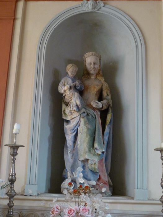 statue : Vierge à l'Enfant