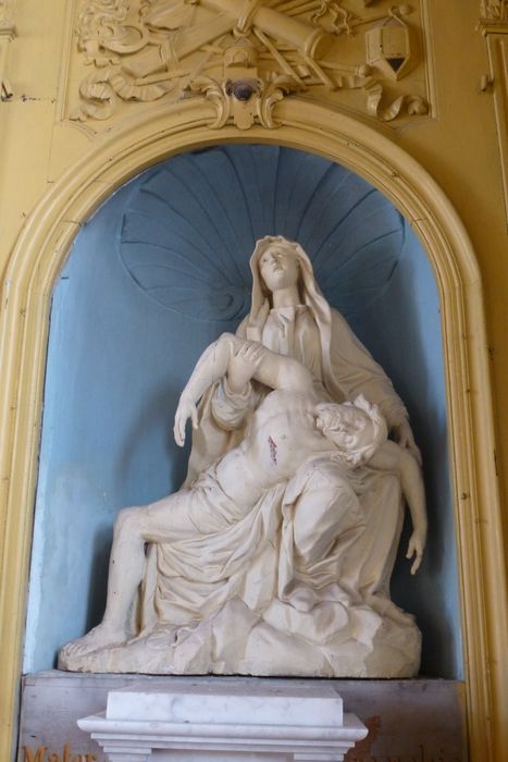 groupe sculpté : Vierge de Pitié