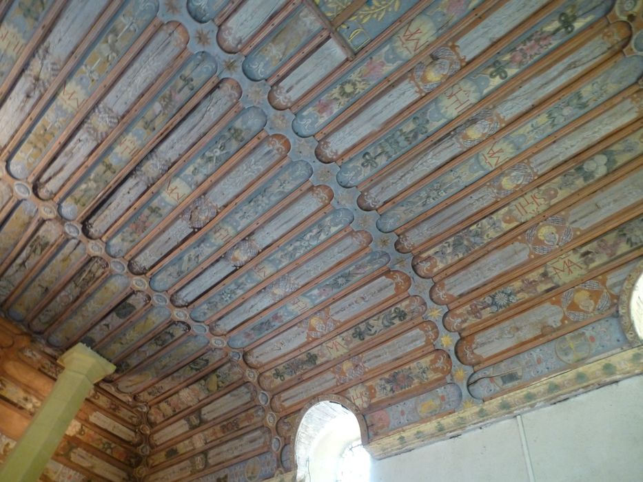 plafond, détail