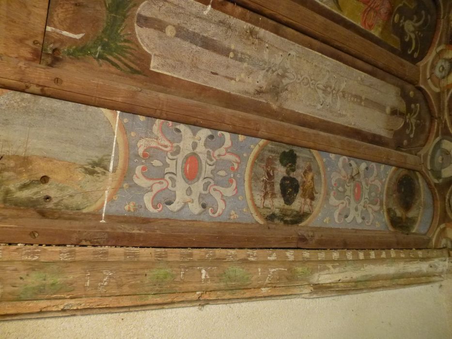 plafond, détail