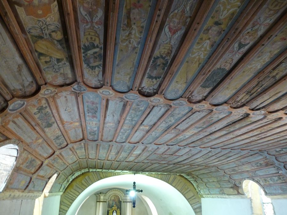 plafond, détail