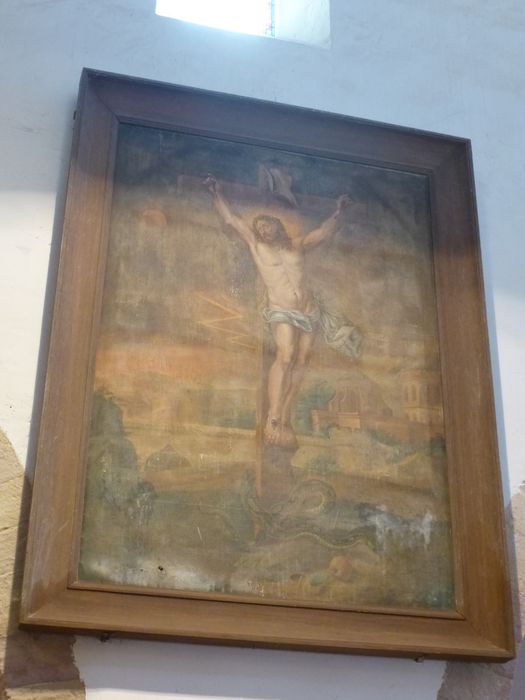 Tableau : Christ en croix