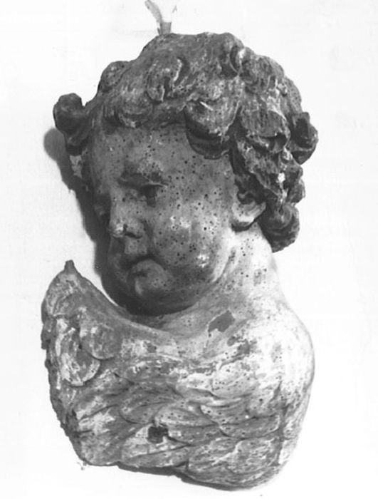 statue : Tête d'ange